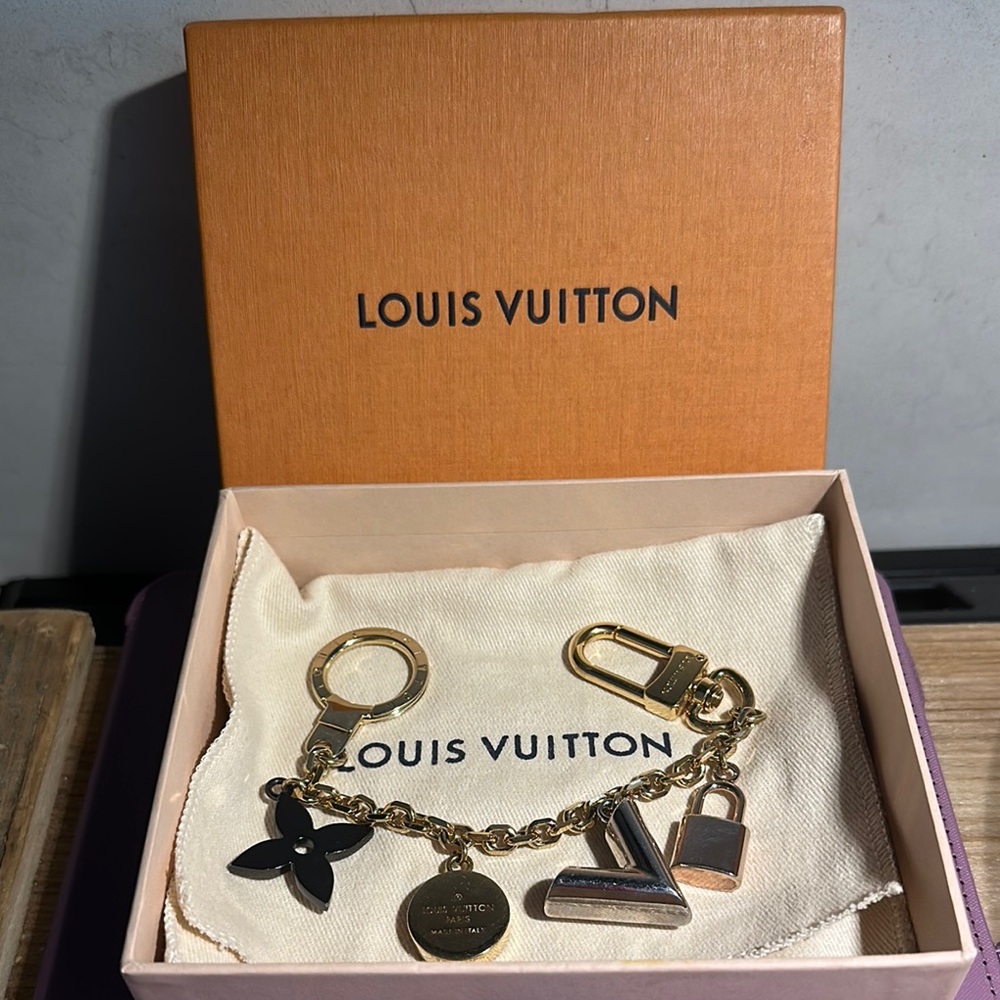 LOUIS VUITTON Kaleido Authentic Like New Bag Charm w/box & dustbag